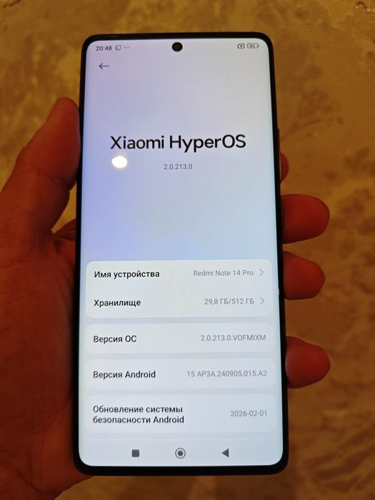 Redmi note 14 pro 12/512gb