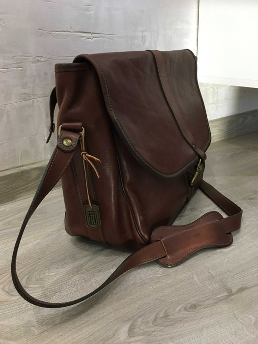 HARTMANN Unisex Винтидж чанта кожа