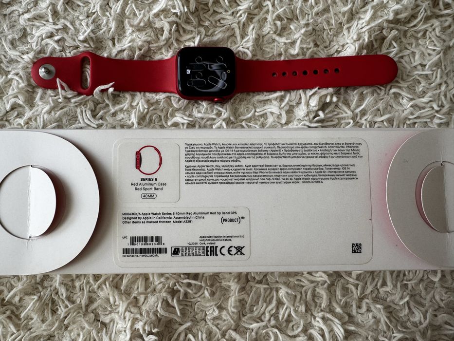Apple Watch Series 6 Красные (Product Red)