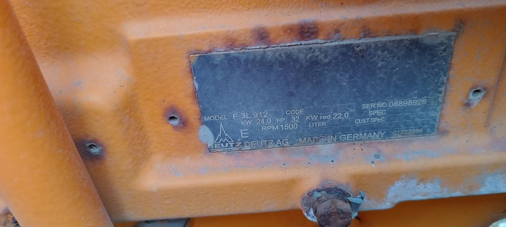 Б/У двигатель Deutz F 3L 912