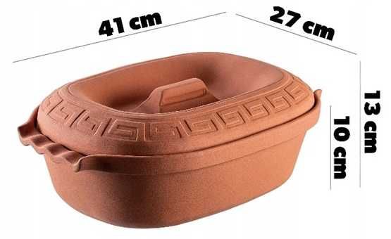 oala din lut model roman 6 l,NOUA!