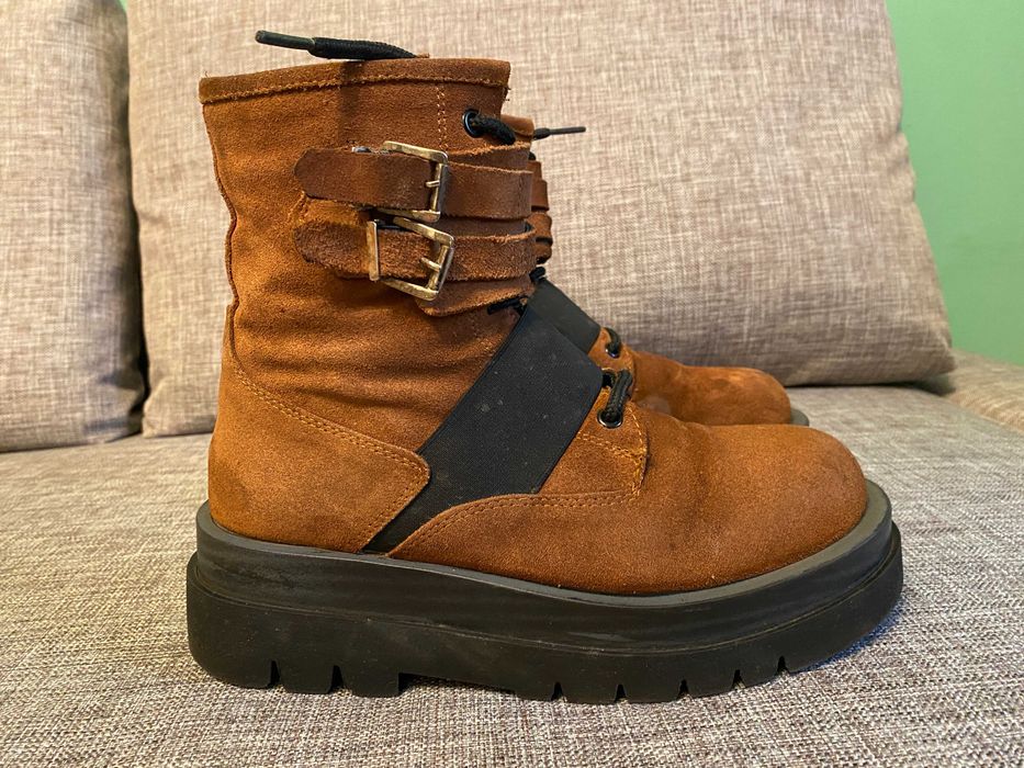 Ghete din piele intoarsa nr 37