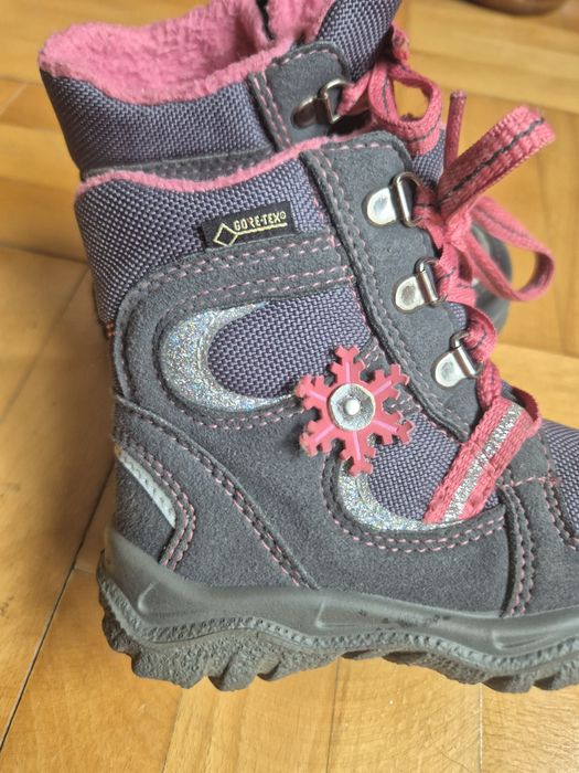 Ghetuțe Superfit Copii Gore-Tex, Impermeabile, Talpă Groasă, Mărime 21