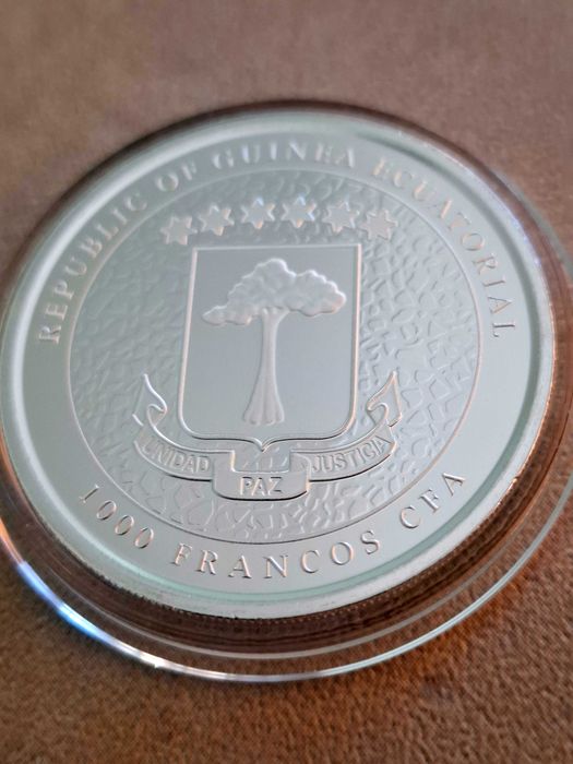 Сребро 1 oz. Жираф