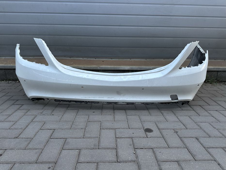 Задний бампер на Mercedes S