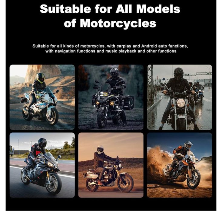 Navigatie wireless motocicleta, 5 inch, sigilate, transport ZERO