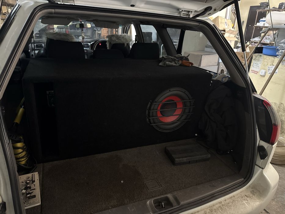 Савбуфер с усилителем