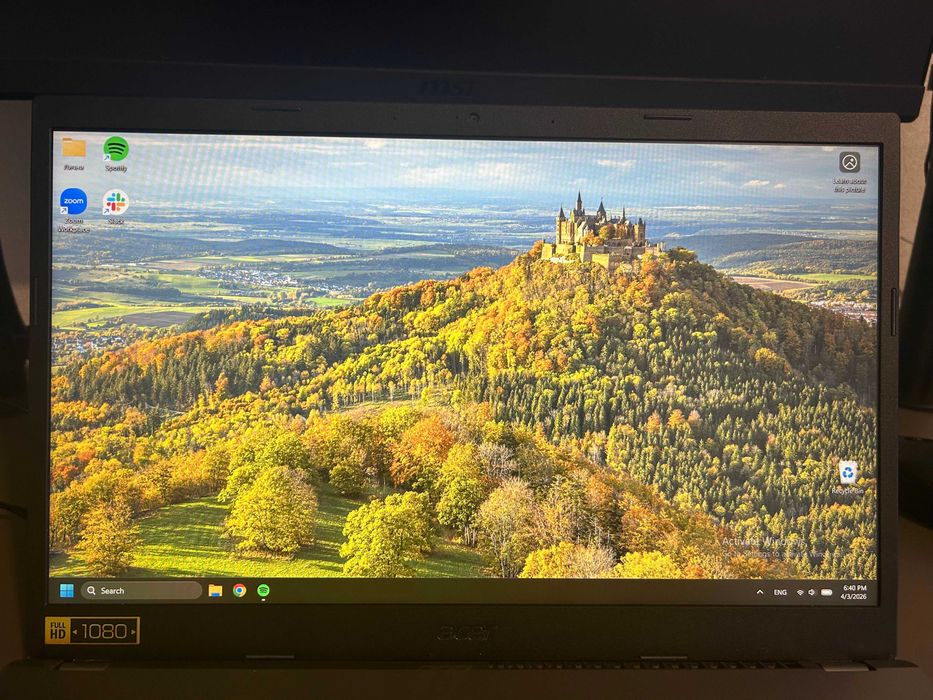 Използван сив лаптоп Acer Aspire 5 A515-47 / Ryzen 5 5625U / 32GB RAM / 512GB SSD