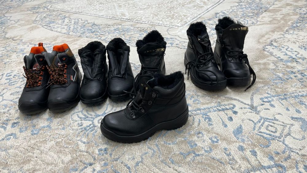 Рабочая одежда, обувь.