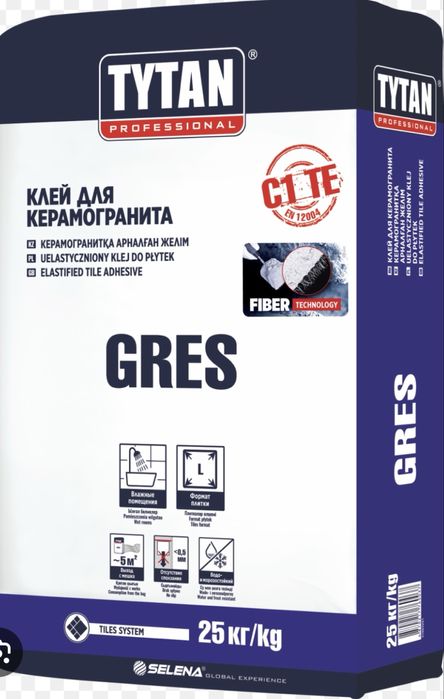 Клей плиточный Грес