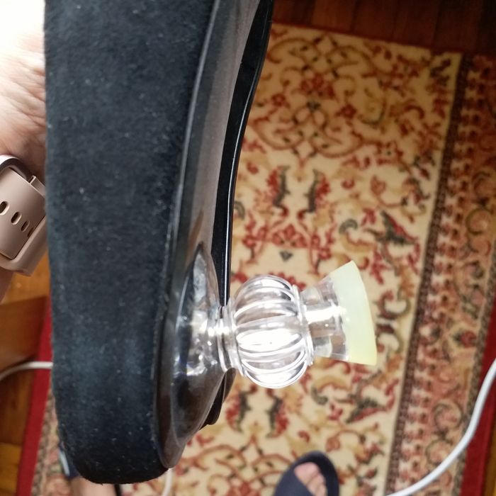 Papuci Mango negri 36