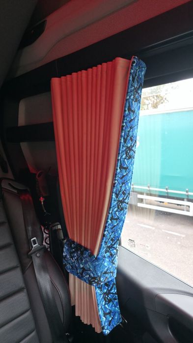Vand perdele camion Scania Plus Danez (danish pluche)