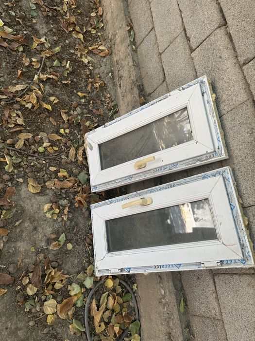 Бу пластик окна комплект