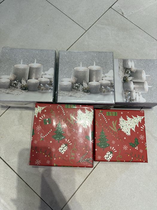 Cutii  carton tematica Craciun