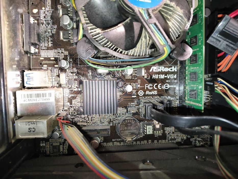 Геймърски компютър 1050ti  Gigabyte