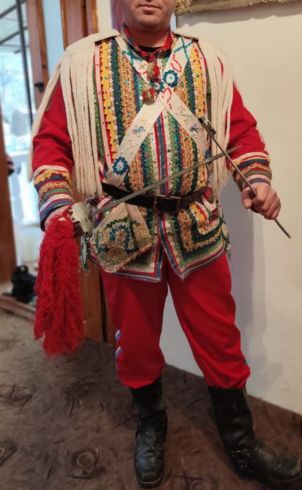 Costum Irod,catana, costum Crăciun,costum colindat