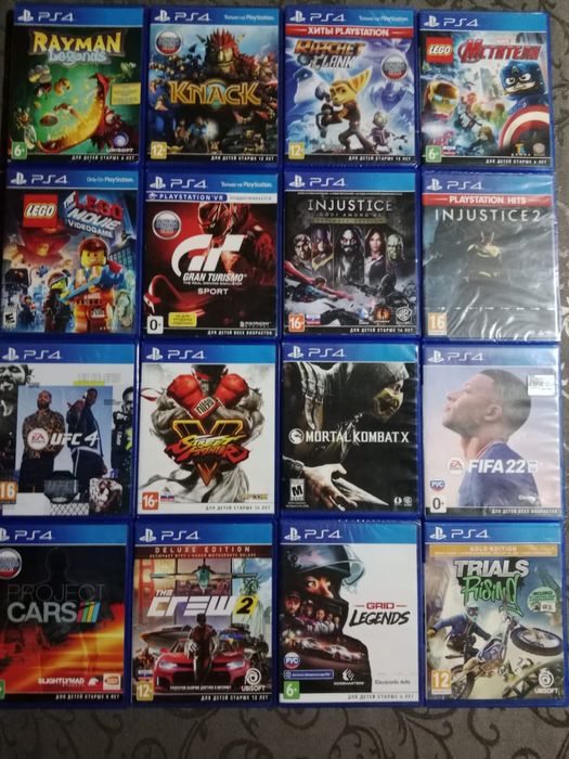 Продам игровые диски для ps 5 ps4 Xbox