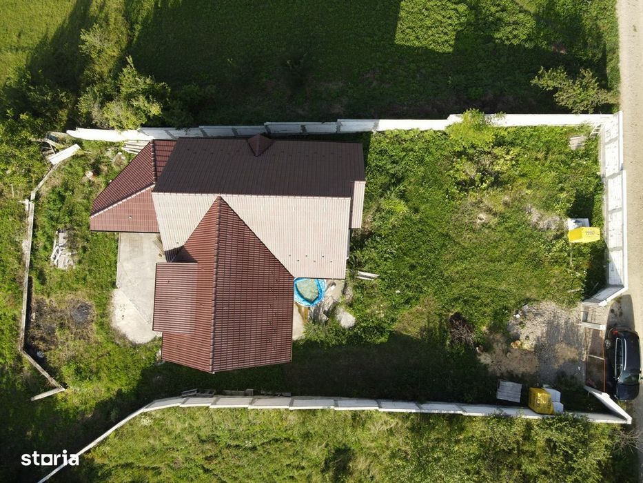 Vând casă în construcție, 303 mp construiți, Măgura D+P+M, jud. Buzău