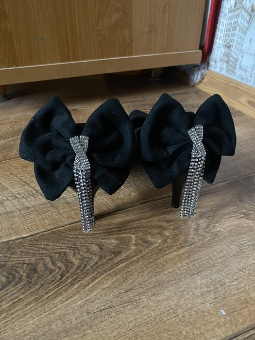 Новые бархатные туфли, размер 39