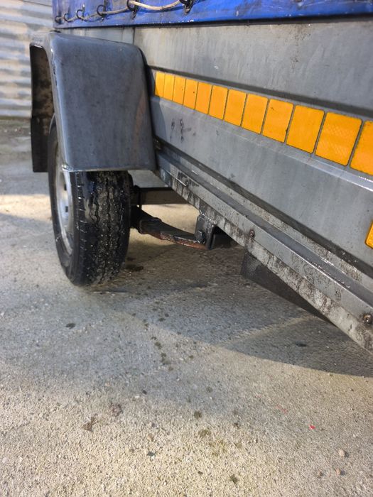 Vând remorca auto 750kg  rydwan 2.7mx130.-2.4x1.3 pe foi de arc