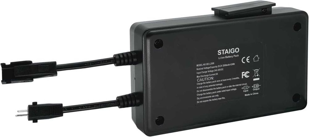 Универсална батерия STAIGO за Power Recliner LED дисплей,25.2V 2500mAh