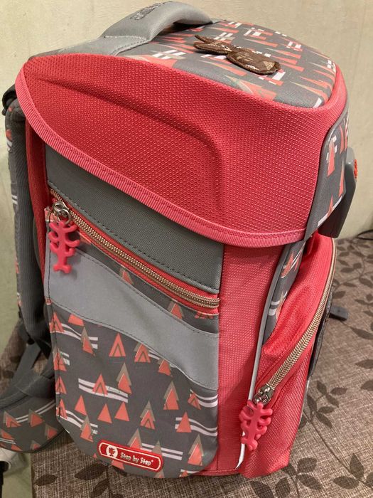 Ghiozdan HAMA Step by Step Space Modern Deer clase primare