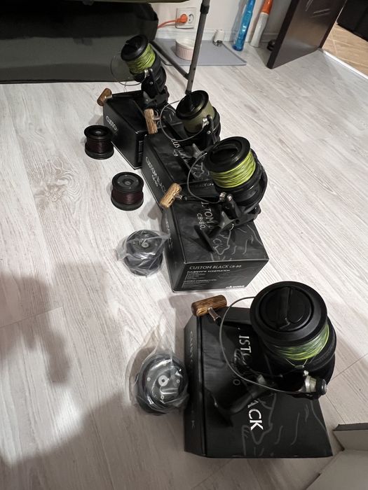 Okuma custom de 8000 Plus Avertizori fox Mx