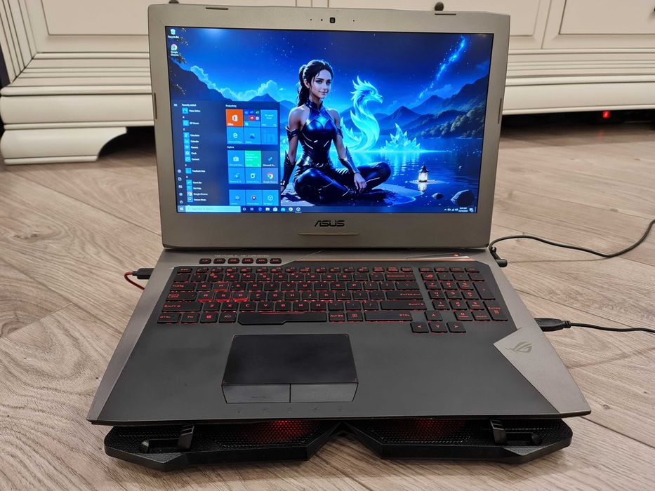 laptop gaming Asus Rog strix, intel core i7- video 8 gb dedicat , 17,3