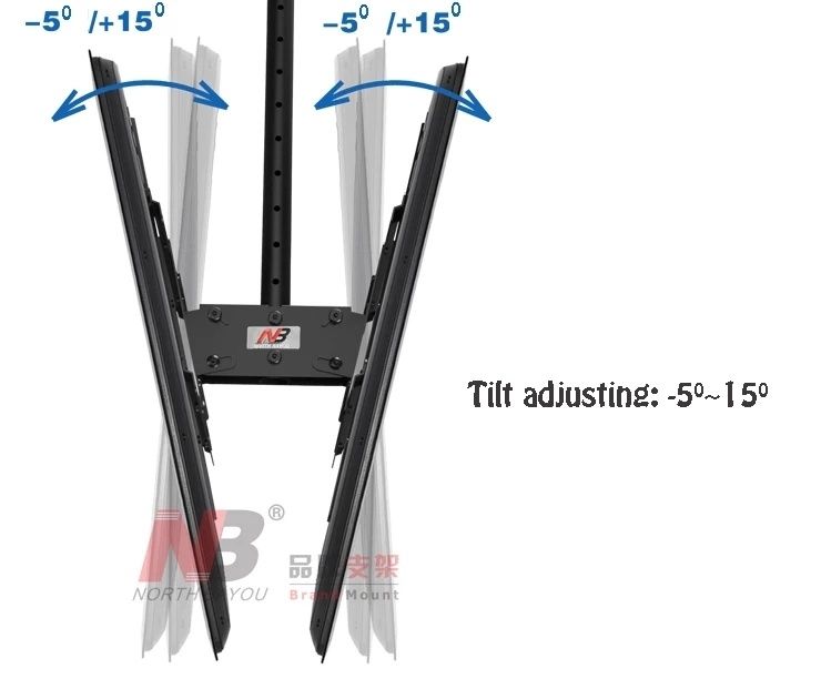 Потолочный кронштейн крепление для ТВ 32-75"