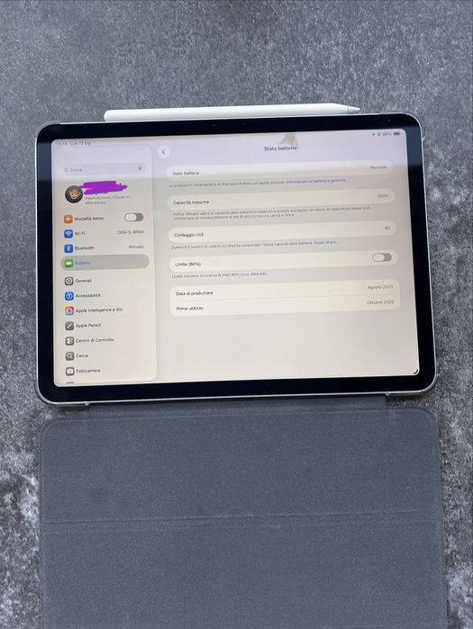 Ipad air M3 11 cu apple pencil pro