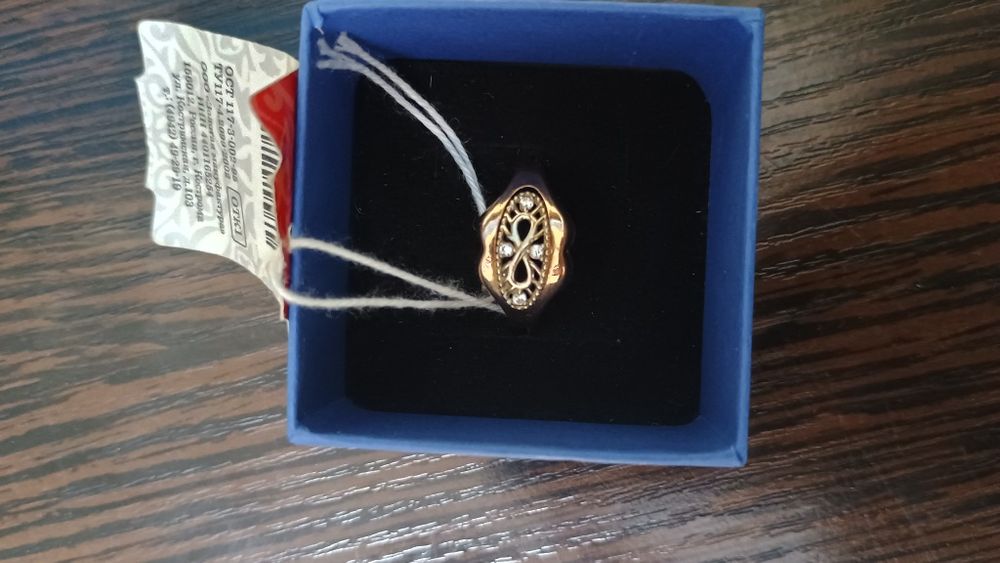 Кольцо золотое 585