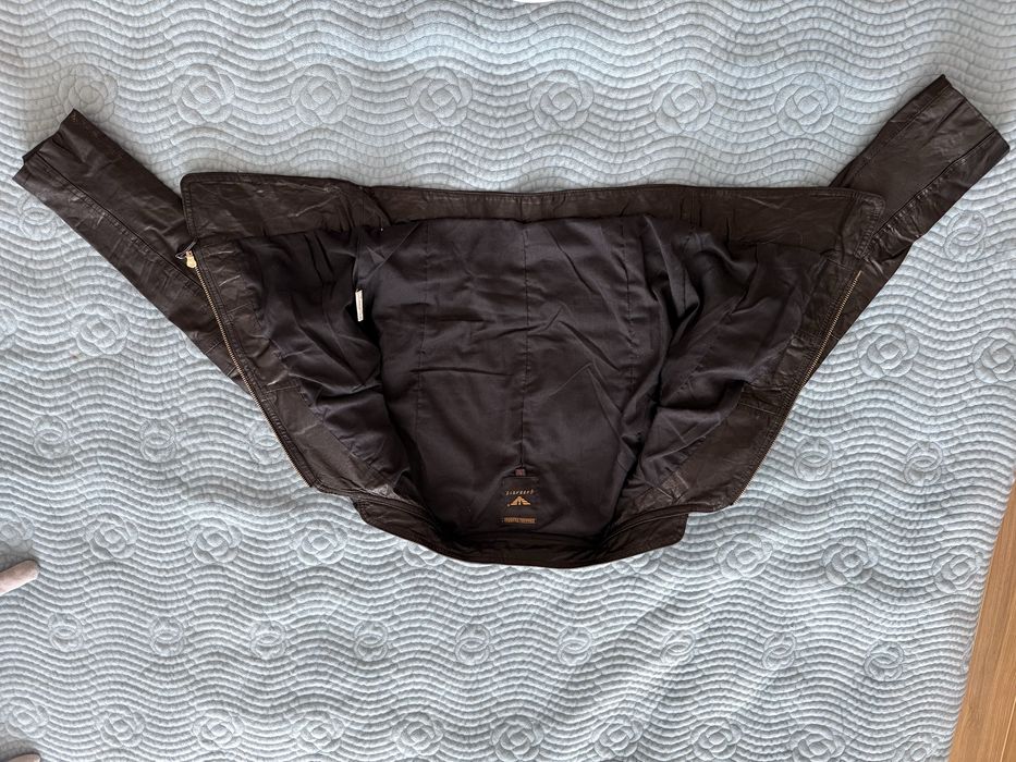 Кожаная куртка Armani