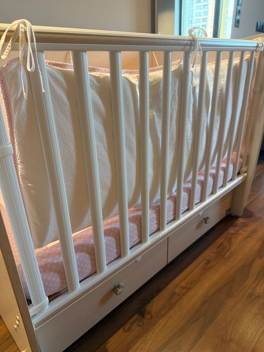 Бебешко легло кошара с матрак от кокос