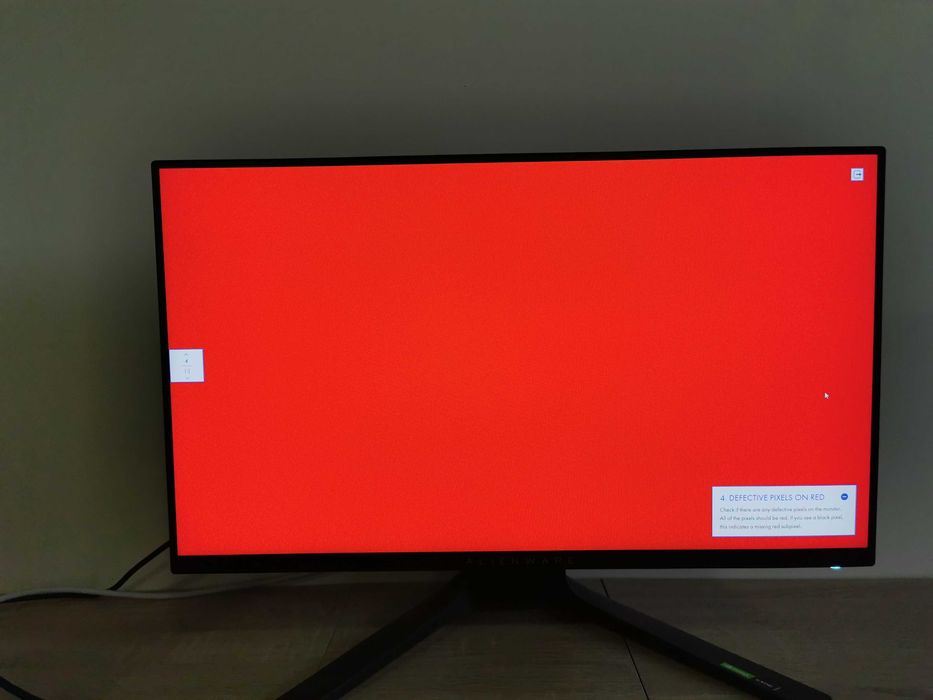 Alienware AW2521HFA 240Hz, 1ms, 99% sRGB, 24.5" IPS, Отлично състояние