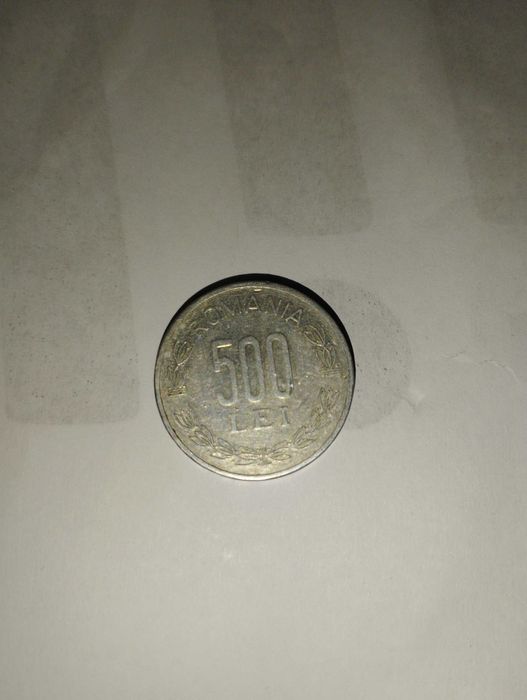 Monedă veche (500 Lei)
