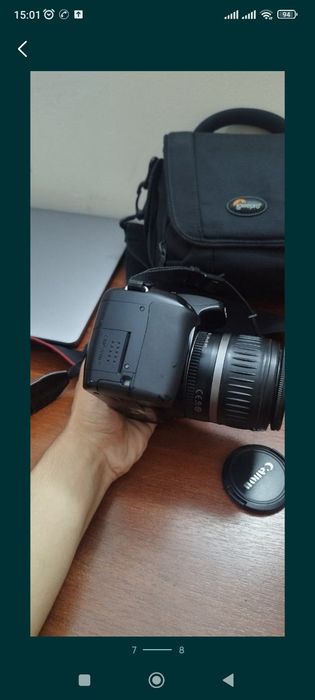 Фотоаппарат, Объектив EF-S 18-55