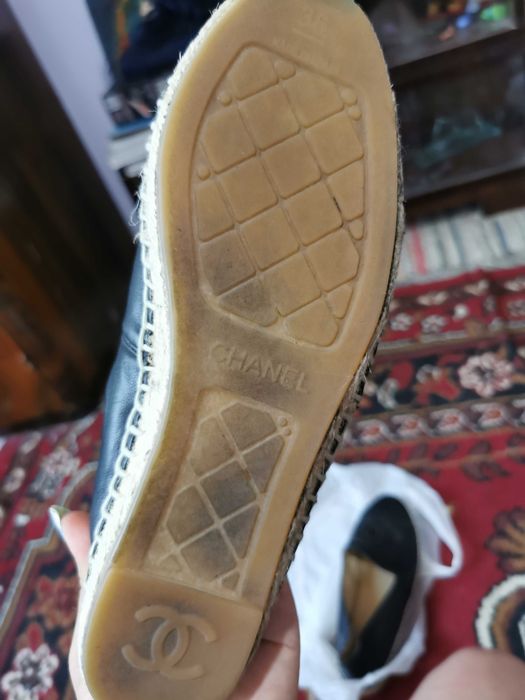 Espadrile originale Chanel, 38