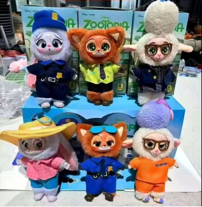 Плюшени играчки Зоотрополис