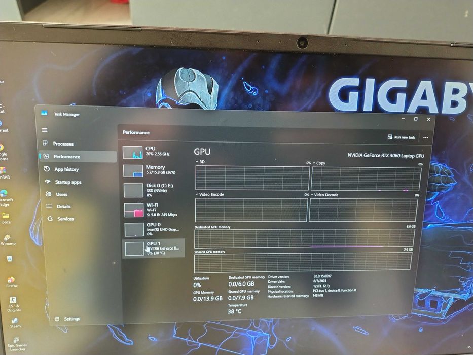 laptop gigabyte g5 kc