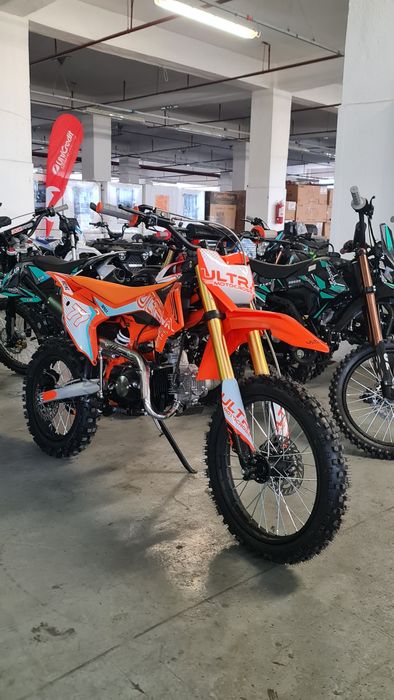 Cross 125 cc ULTRA new stickers nou cu garantie si livrare in toata ta