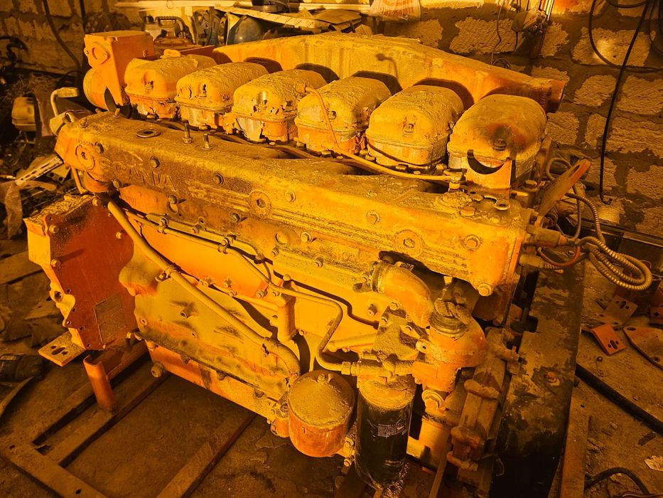 Двигатель  на Scania