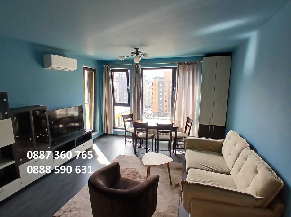 Под наем двустаен с паркомясто, Манастирски ливади-Запад, от собственик