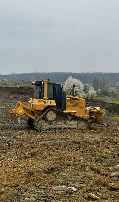 Inchiriez buldozer CAT D6 N - inchirieri buldozere nivelari terasament