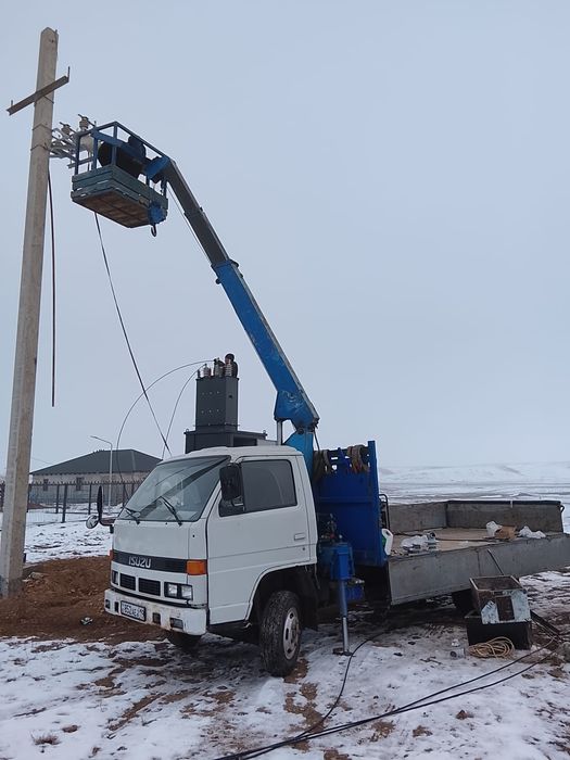 Манипулятор автовышка 2в1