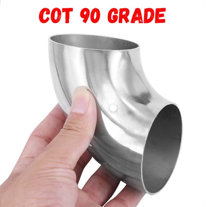 Teava inox AISI 304 evacuare esapament auto  63mm  76mm  90 mm