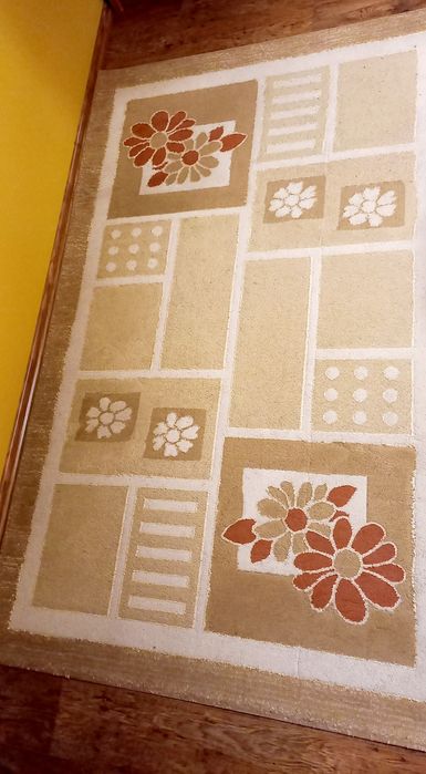 Covor 150x230 clasic fir scurt bej - Tg. Mureş