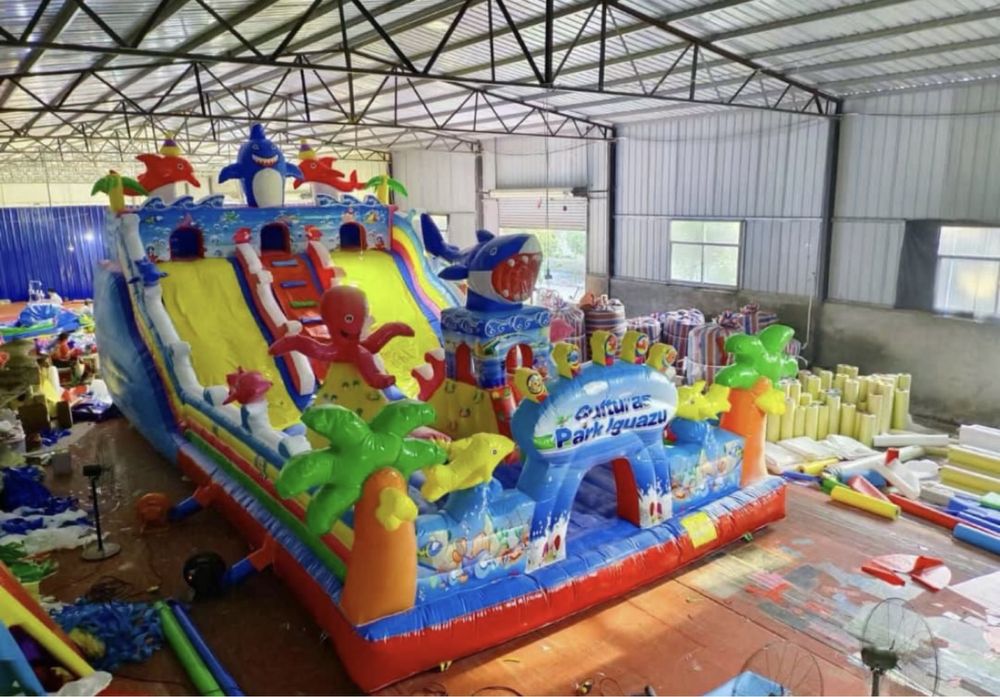 Корусель Батут надувной , Новый