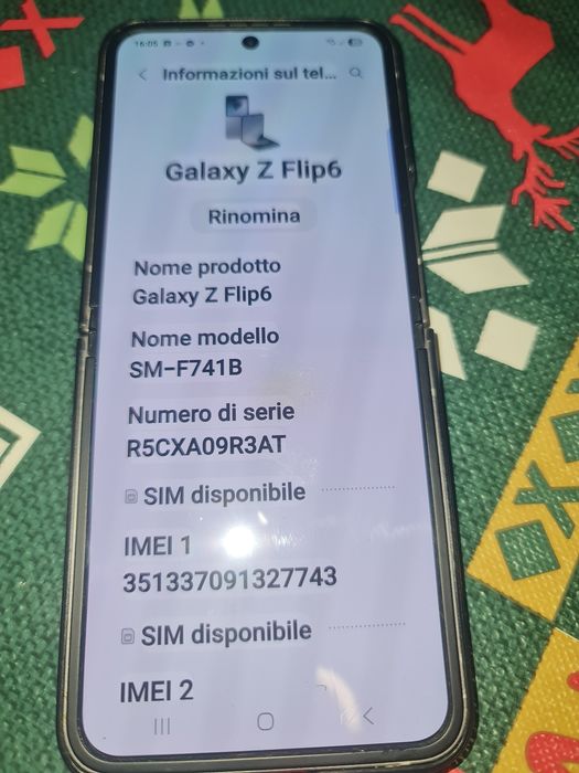 SAMSUNG FLIP 6 512 GB ca nou ( schimb su S 24 ULTRA)