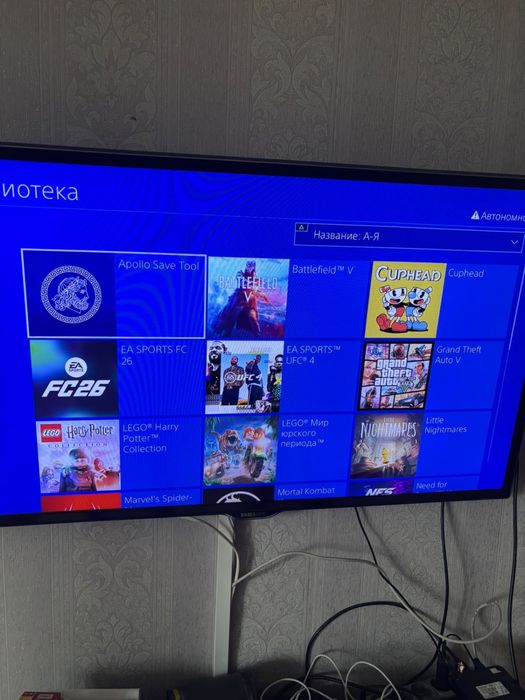 Playstation 4 slim. Прошитая версия