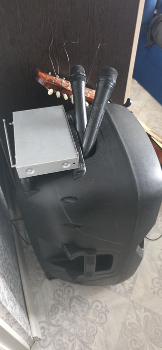 Караоке колонка + электро гитара